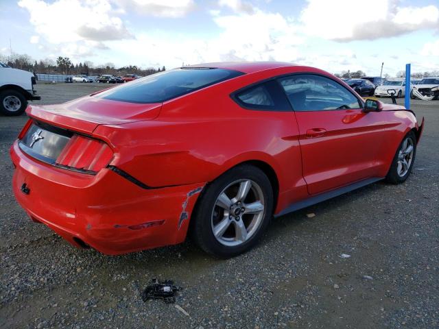 1FA6P8AM1G5324065 - 2016 FORD MUSTANG RED photo 3