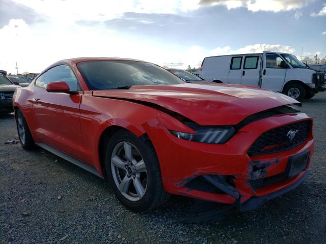 1FA6P8AM1G5324065 - 2016 FORD MUSTANG RED photo 4