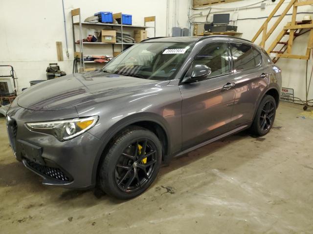 ZASPAKAN1K7C69479 - 2019 ALFA ROMEO STELVIO GRAY photo 1