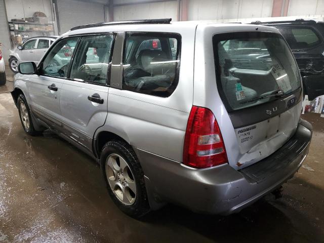 JF1SG65663H742452 - 2003 SUBARU FORESTER 2.5XS SILVER photo 2