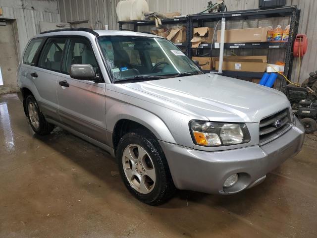 JF1SG65663H742452 - 2003 SUBARU FORESTER 2.5XS SILVER photo 4