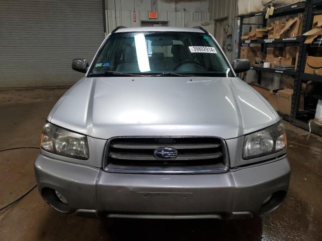 JF1SG65663H742452 - 2003 SUBARU FORESTER 2.5XS SILVER photo 5