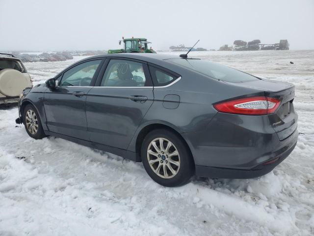 1FA6P0G78G5132502 - 2016 FORD FUSION S GRAY photo 2