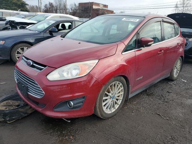 1FADP5BU9DL514417 - 2013 FORD C-MAX SEL RED photo 1