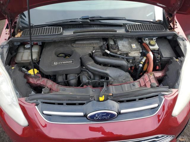 1FADP5BU9DL514417 - 2013 FORD C-MAX SEL RED photo 11