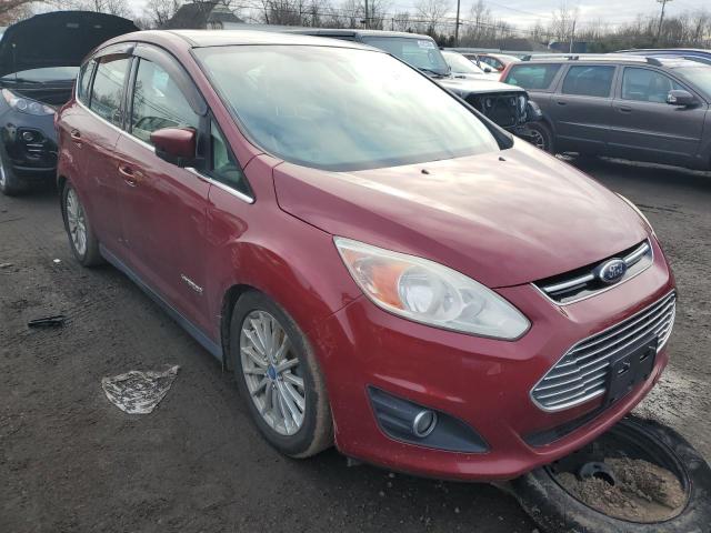 1FADP5BU9DL514417 - 2013 FORD C-MAX SEL RED photo 4