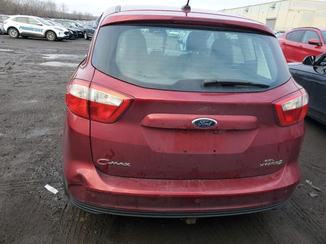 1FADP5BU9DL514417 - 2013 FORD C-MAX SEL RED photo 6