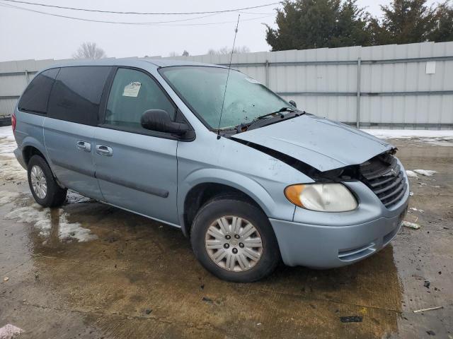 1C4GP45R35B320854 - 2005 CHRYSLER TOWN & COU 蓝色 照片 4