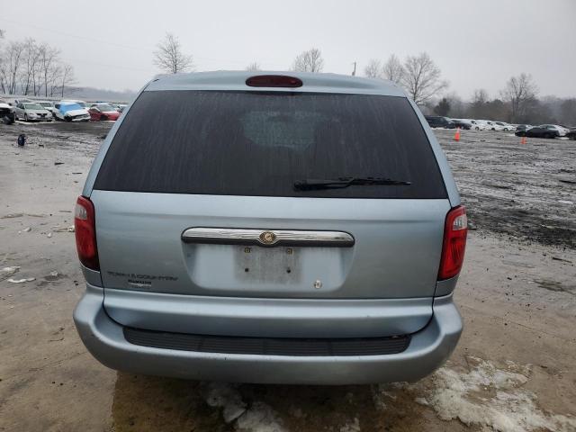 1C4GP45R35B320854 - 2005 CHRYSLER TOWN & COU 蓝色 照片 6