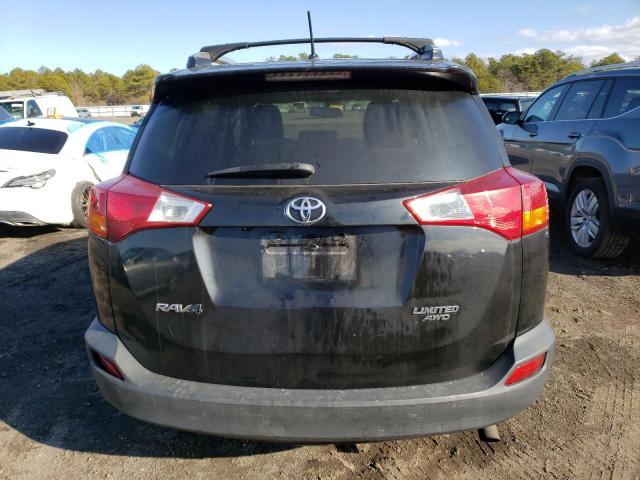 2T3DFREV7DW017761 - 2013 TOYOTA RAV4 LIMITED BLACK photo 6