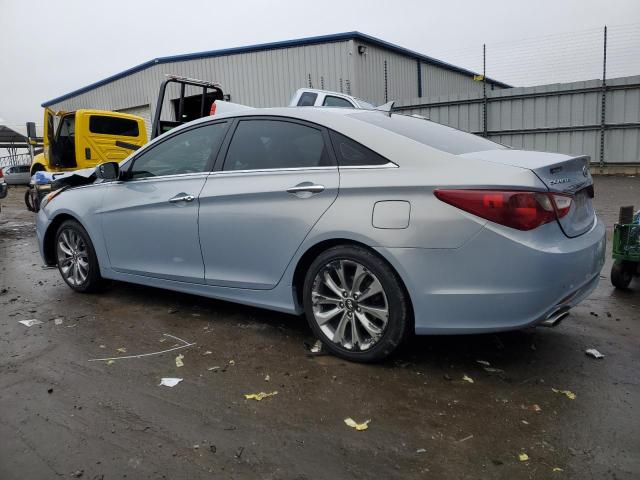 5NPEC4AC0BH247294 - 2011 HYUNDAI SONATA SE BLUE photo 2