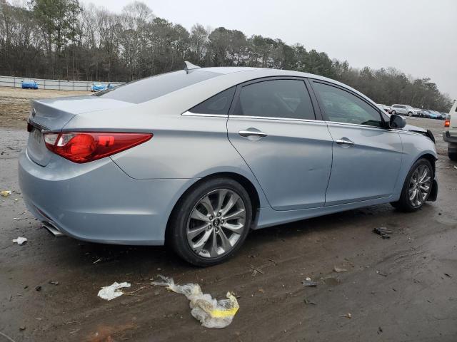 5NPEC4AC0BH247294 - 2011 HYUNDAI SONATA SE BLUE photo 3