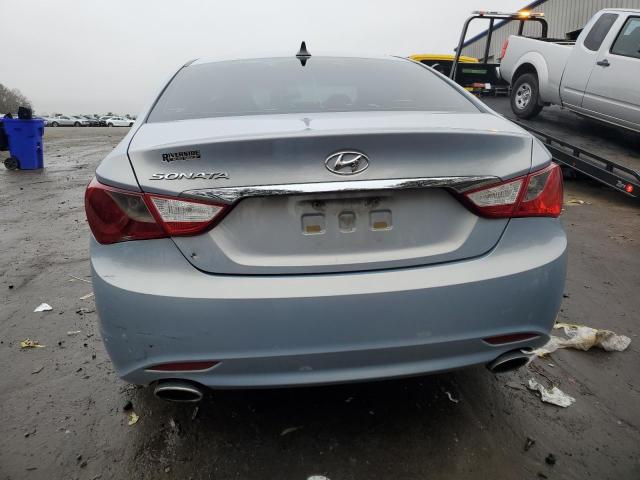 5NPEC4AC0BH247294 - 2011 HYUNDAI SONATA SE BLUE photo 6