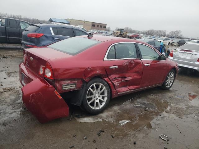1G1ZE5E09CF255819 - 2012 CHEVROLET MALIBU LTZ წითელი ფოტო 3