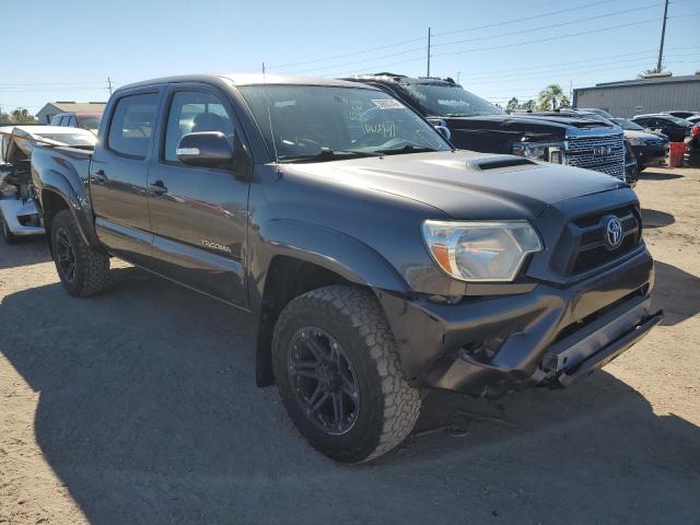 5TFLU4ENXFX145737 - 2015 TOYOTA TACOMA DOUBLE CAB 灰色 照片 4