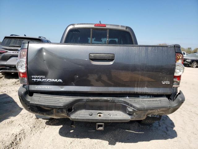 5TFLU4ENXFX145737 - 2015 TOYOTA TACOMA DOUBLE CAB 灰色 照片 6