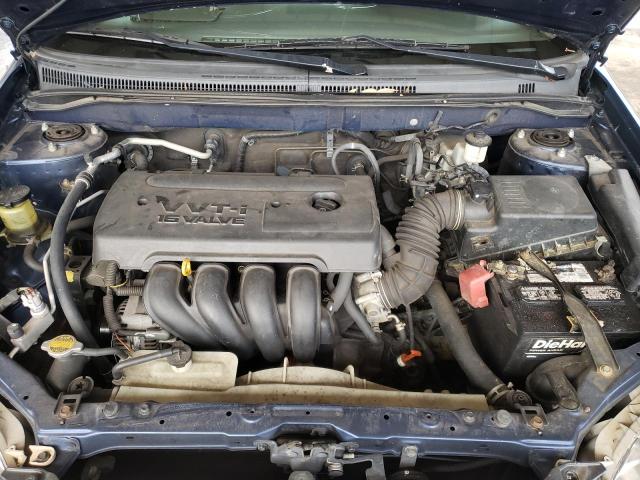 2T1BR32E47C762384 - 2007 TOYOTA COROLLA CE BLUE photo 11