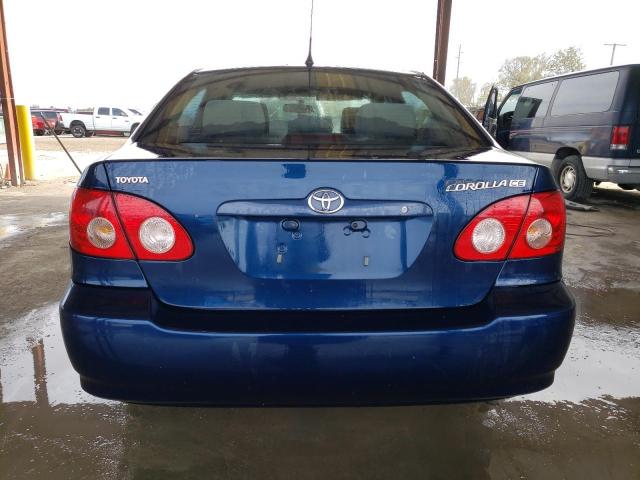 2T1BR32E47C762384 - 2007 TOYOTA COROLLA CE BLUE photo 6