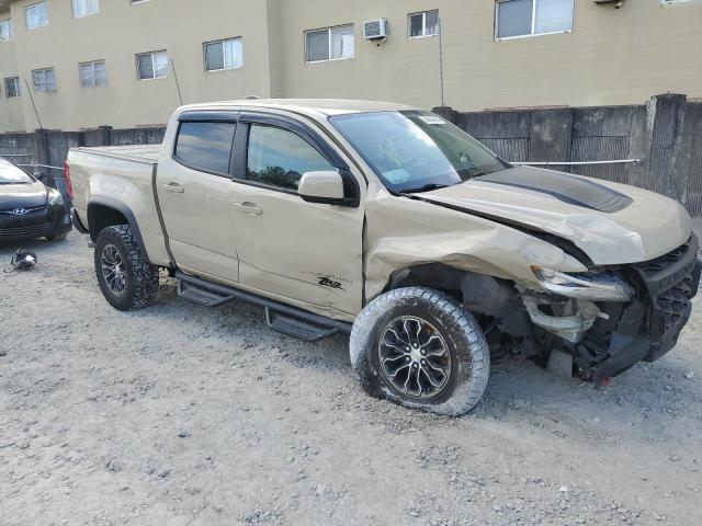 1GCGTEEN1M1175087 - 2021 CHEVROLET COLORADO ZR2 BEIGE photo 4