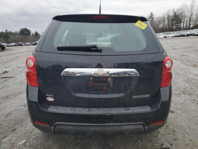 2CNFLCEC6B6228354 - 2011 CHEVROLET EQUINOX LS BLACK photo 6