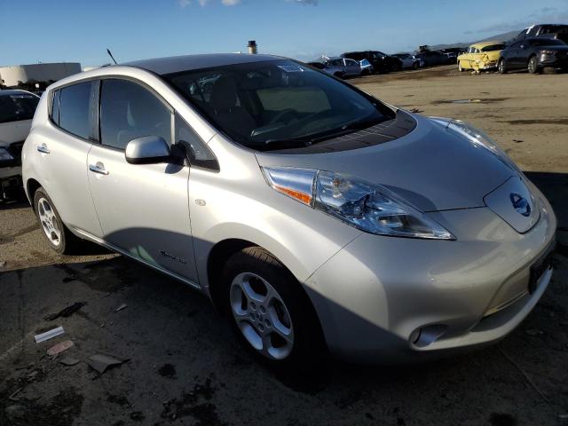 JN1AZ0CP1CT023893 - 2012 NISSAN LEAF SV SILVER photo 4