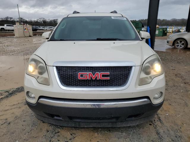 1GKLRMED9AJ250939 - 2010 GMC ACADIA SLT-1 WHITE photo 5