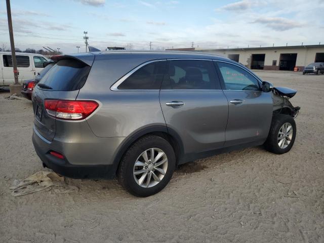 5XYPG4A34HG277945 - 2017 KIA SORENTO LX GRAY photo 3