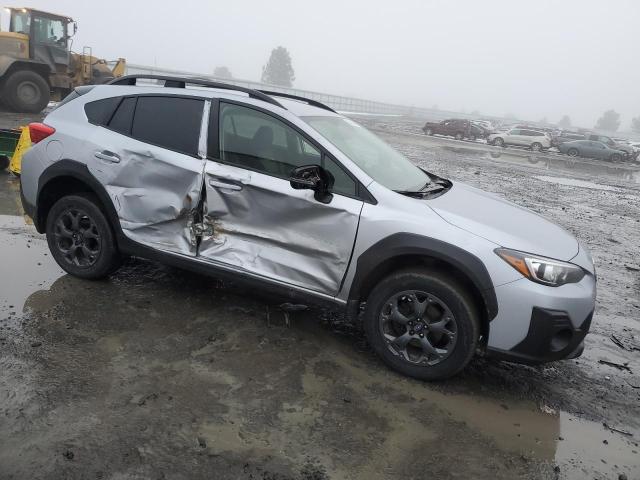 JF2GTHRC1MH374935 - 2021 SUBARU CROSSTREK SPORT SILVER photo 4