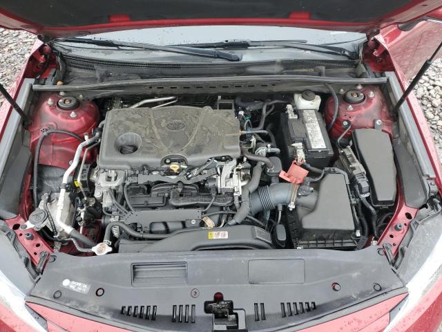 4T1C11BK5LU014175 - 2020 TOYOTA CAMRY LE RED photo 11