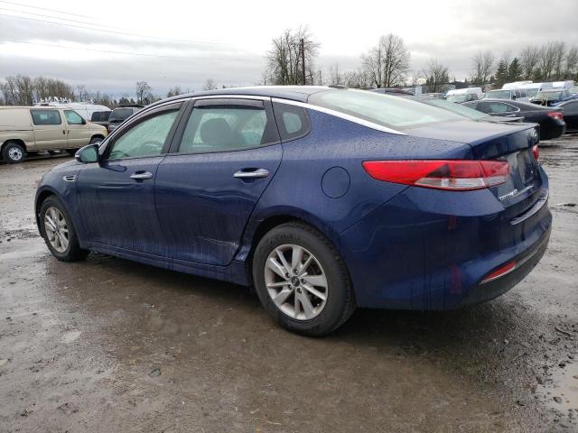 5XXGT4L3XGG003323 - 2016 KIA OPTIMA LX BLUE photo 2