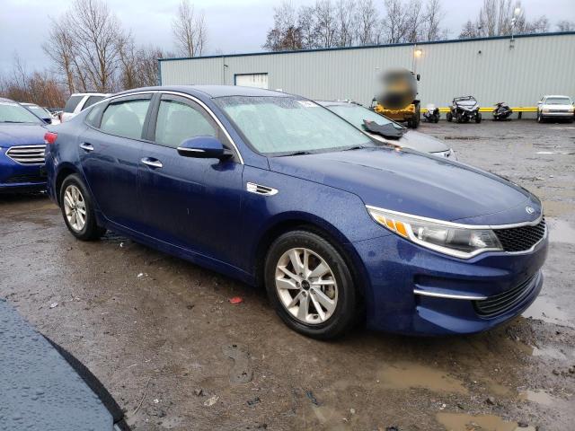 5XXGT4L3XGG003323 - 2016 KIA OPTIMA LX BLUE photo 4