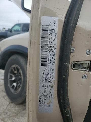 1C6RR7YT8HS664901 - 2017 RAM 1500 REBEL TAN photo 12