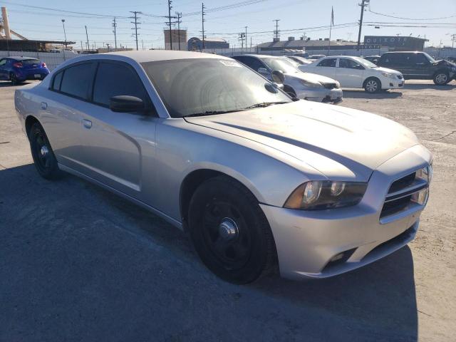 2B3CL1CT0BH574131 - 2011 DODGE CHARGER POLICE SILVER photo 4