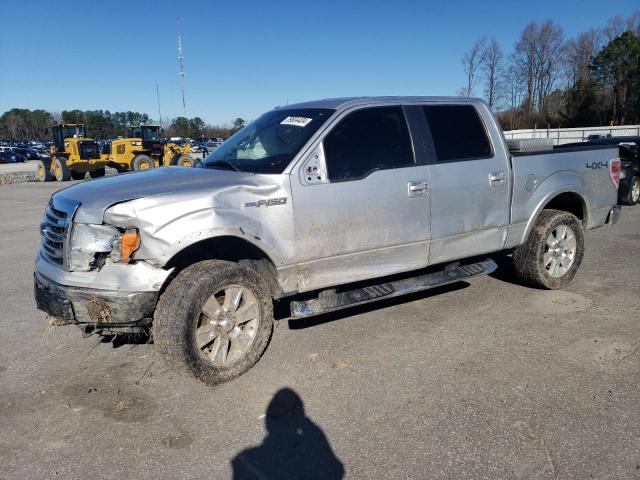 1FTFW1EF0DFB79994 - 2013 FORD F150 SUPERCREW SILVER photo 1