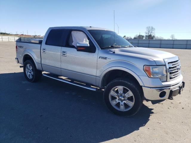 1FTFW1EF0DFB79994 - 2013 FORD F150 SUPERCREW SILVER photo 4