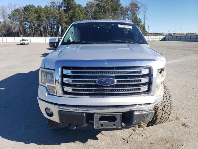 1FTFW1EF0DFB79994 - 2013 FORD F150 SUPERCREW SILVER photo 5