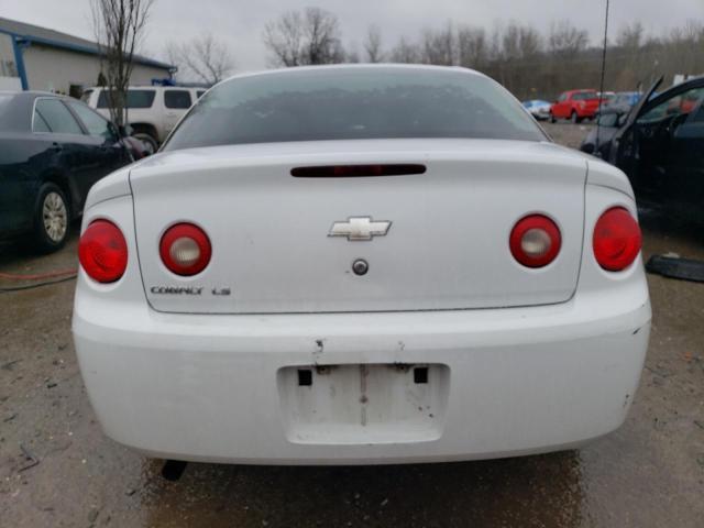 1G1AK15F977145663 - 2007 CHEVROLET COBALT LS WHITE photo 6