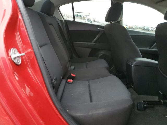 JM1BL1VG6B1478349 - 2011 MAZDA 3 I RED photo 10