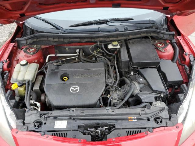 JM1BL1VG6B1478349 - 2011 MAZDA 3 I RED photo 11