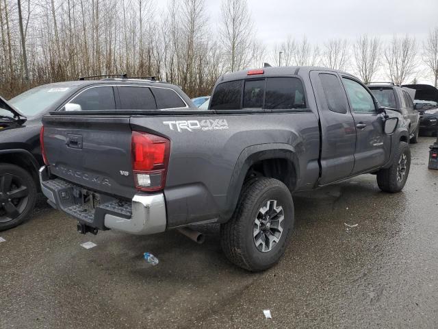 5TFSZ5AN6KX169150 - 2019 TOYOTA TACOMA ACCESS CAB გრაფიტი ფოტო 3