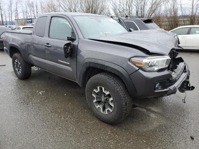 5TFSZ5AN6KX169150 - 2019 TOYOTA TACOMA ACCESS CAB გრაფიტი ფოტო 4