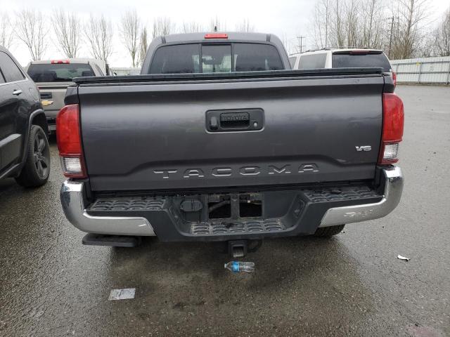 5TFSZ5AN6KX169150 - 2019 TOYOTA TACOMA ACCESS CAB გრაფიტი ფოტო 6