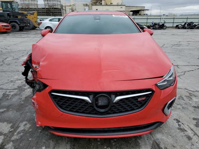 W04GS6SS5L1017640 - 2020 BUICK REGAL GS RED photo 5