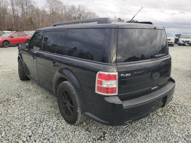 2FMGK5B86FBA10236 - 2015 FORD FLEX SE BLACK photo 2