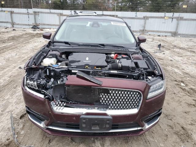 1LN6L9NC1H5626904 - 2017 LINCOLN CONTINENTA RESERVE MAROON photo 5