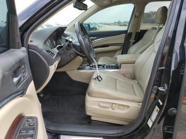 5FRYD4H40EB042794 - 2014 ACURA MDX TECHNOLOGY BLACK photo 7