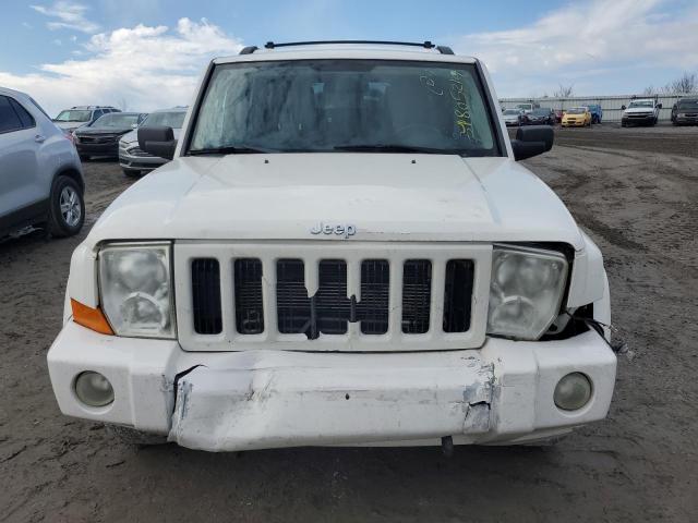 1J8HG48N26C229530 - 2006 JEEP COMMANDER WHITE photo 5