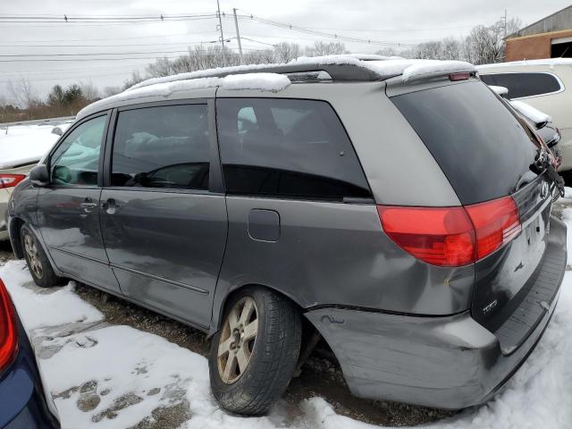 5TDZA23C54S069257 - 2004 TOYOTA SIENNA CE GRAY photo 2