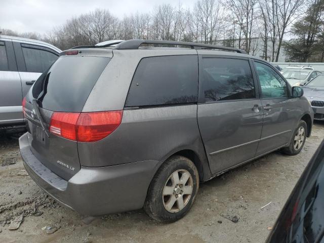 5TDZA23C54S069257 - 2004 TOYOTA SIENNA CE GRAY photo 3