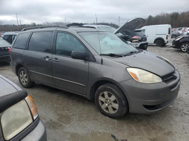 5TDZA23C54S069257 - 2004 TOYOTA SIENNA CE GRAY photo 4